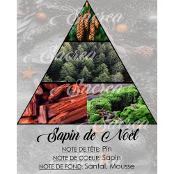 Sapin de Noël - Huile de diffusion