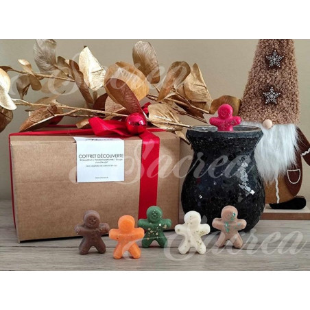 Coffret de Noël avec brûle-parfum Mosaïque