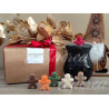 Coffret de Noël avec brûle-parfum Mosaïque