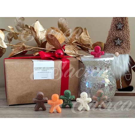 Coffret de Noël avec brûle-parfum Mosaïque